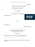 Marc Wiersum v. U.S. Bank, N.A., 11th Cir. (2015)