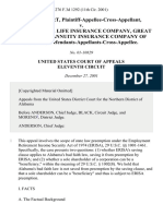 Bill Gilbert, Plaintiff-Appellee-Cross-Appellant v. Alta Health & Life Insurance Company, Great West Life & Annuity Insurance Company of Denver, Defendants-Appellants-Cross-Appellee, 276 F.3d 1292, 11th Cir. (2001)