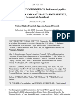 Athanasios Theodoropoulos v. Immigration and Naturalization Service, 358 F.3d 162, 2d Cir. (2004)