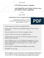 United States v. Samuel Desist, Frank Dioguardi, Jean Claude Lefranc, Jean Nebbia and Anthony Sutera, 384 F.2d 889, 2d Cir. (1967)