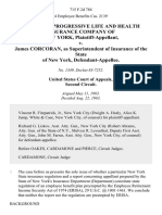 American Progressive Life and Health Insurance Company of New York v. James Corcoran, As Superintendent of Insurance of The State of New York, 715 F.2d 784, 2d Cir. (1983)