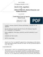 John H. Cox v. Keystone Carbon Company, Richard Reuscher and William Reuscher, 861 F.2d 390, 3rd Cir. (1988)