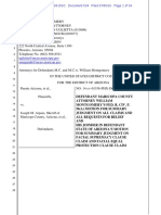 Puente - Arizona - Et - Al - v. - Arpai MOTION For Summary Judgment and Joinder by Maricopa County, Bill Montgomery