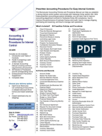 Accounting Procedures Manual Sample