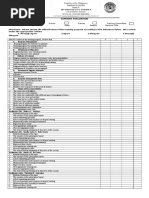 Seminar Evaluation Form