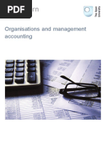 Organisations and Management Accounting Printable PDF