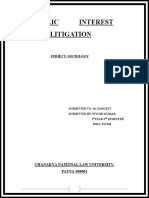 Public Interest Litigation