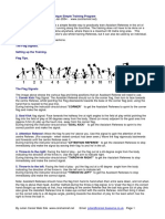 Assistant Referees Flag Technique Simple Training Program: Julian@carosi - Freeserve.co - Uk