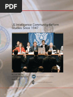 US Intelligence Community Reform Studies Since 1947 PDF