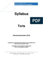 Nca Syl Lab Us Torts Nov 2016