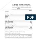 ISA 260 Revised 1