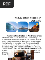 The Education System in Australia