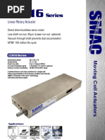 SMAC LCR16 Linear Rotary Actuator Brochure