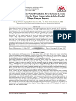 Development of The Water Potential in River Estuary (Loloan) Based On Society For The Water Conservation in Saba Coastal Village, Gianyar Regency