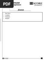Current Affairs Disaster Management: Notes