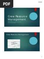 Crew Resource Management