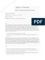 Oposa Vs Factoran: Legal Standing: Common and General Interest