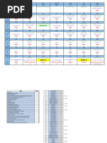 Step 1 Study Schedule Template