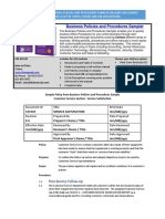 Bizmanualz Business Policies and Procedures Sampler