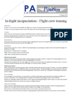 14POS06 - In-Flight Incapacitation - Flight Crew Training