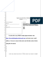 Sample Motion To Vacate California Divorce Judgment Under CCP Section 473.5