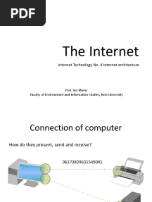 1-4 Architecture of Internet