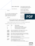 Appendix E Judicial Disqualification - Memorandum Law