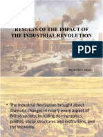 Results of The Impact of The Industrial Revolution: Ma. Anadel A. Farrales