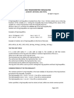 Solving Trigonometric Inequalities PDF