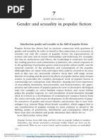 Gender and Sexuality in Popular Fiction