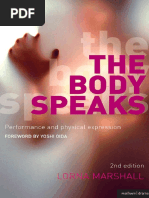 The Body Speaks Performance and Physical Expression PDF