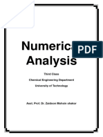 Numerical Analysis