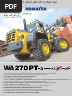 Engine Output: 103 kW/141 HP/2.200 RPM Bucket Sizes: 2.0-2.4 M Operating Weight: 12.7 Ton