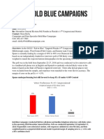 Voter Preference FL-15 Congressional: Weighted Sample of 500 Likely Voters MOE +/-4.5%