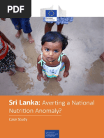 Sri Lanka - Averting A National Nutrition Anomaly 2