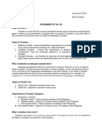 Assignment in Tax 102 What Is Transfer?