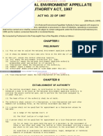 No.22 of 1997, (26!3!1997) - The National Environment Appellate Authority Act, 1997 (Regulation)