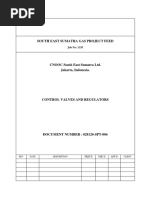 028120-SPT-006 Control Valve and Regulator Specification