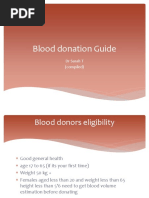 Blood Donation Guide