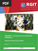 BSBLDR501 - Develop and Use Emotional Intelligence Student Assessment Booklet