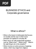 Ethics and Corporate Governance