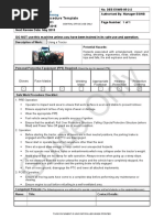 Tractor Procedure