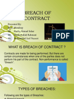 Breach of Contract