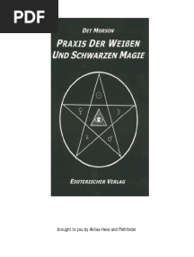 Morson Det Praxis Der Weien Und Schwarzen Magie PDF