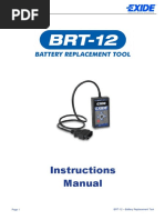 BRT-12 - Instructions Manual - EN - 2013