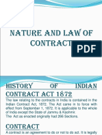 Definition and Nature of Contract