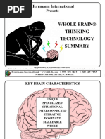 Herrmann Whole Brain Thinking