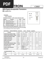 C1815, NPN Transistor