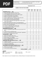 EAPP - 4Q - Performance Task - Rubrics - POSITION PAPER