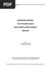 Ethylene APC What Works and What Doesnot